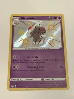 Alcremie SV058/SV122 Shining Fates NM Shiny Holofoil Rare Pokemon Card C - Image 1