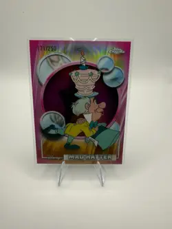 2026 Topps Chrome Disney - Alice in Wonderland - Mad Hatter /250 - Image 1