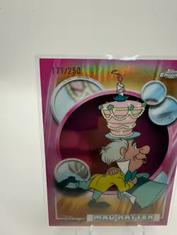 2026 Topps Chrome Disney - Alice in Wonderland - Mad Hatter /250 - Image 2