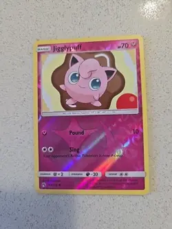 Jigglypuff 133/214 SM Lost Thunder Reverse Holo NM - Image 1