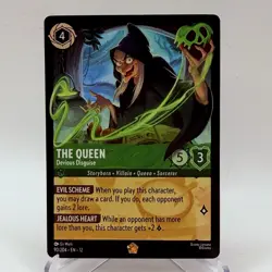 The Queen Devious Disguise- 90/204 -Legendary Lorcana- Wilds Unknown NM - Image 1