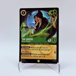 The Queen Devious Disguise- 90/204 -Legendary Lorcana- Wilds Unknown NM - Image 2