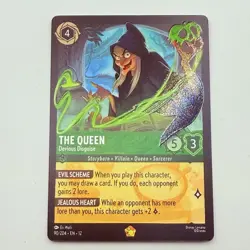 The Queen Devious Disguise- 90/204 -Legendary Lorcana- Wilds Unknown NM - Image 5