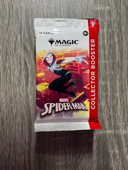 MTG Pre-Release, Spider Man | 4 Play and 1 Collector's Booster Packs - Image 2