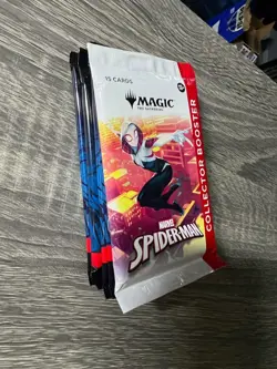 MTG Pre-Release, Spider Man | 4 Play and 1 Collector's Booster Packs - Image 3