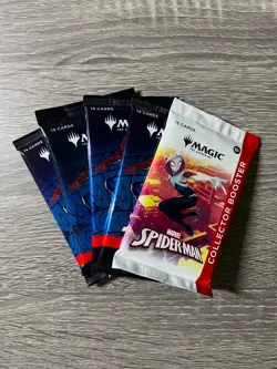 MTG Pre-Release, Spider Man | 4 Play and 1 Collector's Booster Packs - Image 5