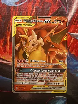 Charizard & Braixen GX 22/236 | Cosmic Eclipse | NM - Image 1