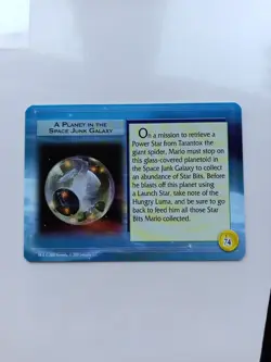 2008 Enterplay Nintendo Super Mario Galaxy A Planet in the Space Junk #74 -sm1 - Image 2