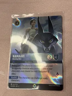 Disney Lorcana TCG Namaari - Morning Mist 216/204 Foil Enchanted Card - Image 2