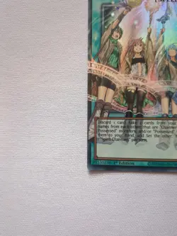 YUGIOH Spirit Charmers (BLGG-EN145) Extended Art Ultra 1st Edition Overframe - Image 4