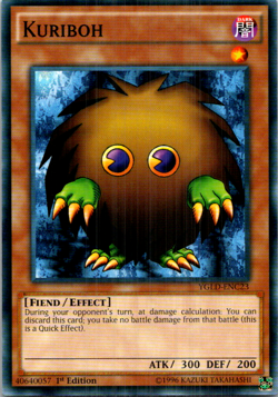 Kuriboh (C) YGLD-ENC23 1st Edition LP - Image 1