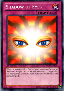 Shadow of Eyes LCJW-EN109 Yu-Gi-Oh! TCG 1st Edition LP - Image 1