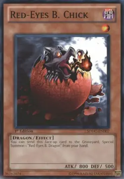 Red-Eyes B. Chick - SDDC-EN007 - Common - Unlimited - Near Mint - Image 1