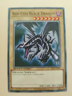 Red-Eyes Black Dragon SBC1-ENF01 Common 1st Ed LP *Free Shipping on $5+ - Image 1