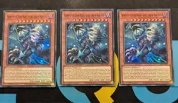 CORI-EN007 Infinity of the Sacred Beasts - Raviel x3 Super Rare YuGiOh Playset - Image 1