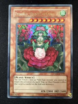 Yu-Gi-Oh! Tytannial Princess of Camellias (NM) CSOC-EN029 Ultra Rare Unlimited - Image 1