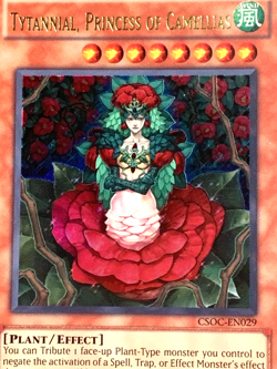 yugioh Tytannial, Princess of Camellias CSOC-EN029 Ultra Rare near mint - Image 2