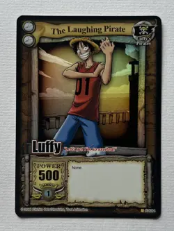 One Piece Passage to the Grand Line CCG Luffy Laughing Pirate U Foil Card CH084 - Image 1