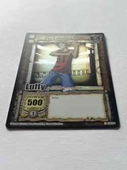 One Piece Passage to the Grand Line CCG Luffy Laughing Pirate U Foil Card CH084 - Image 2