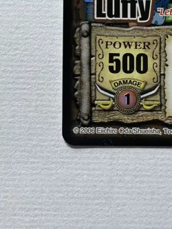 One Piece Passage to the Grand Line CCG Luffy Laughing Pirate U Foil Card CH084 - Image 3