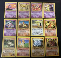 Pokemon TCG Gym Challenge Complete C/U Set 91 Cards LP/NM - Image 5