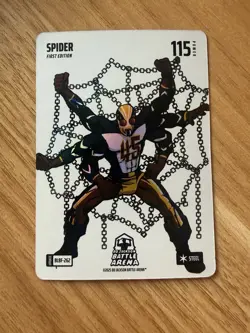 Bo Jackson Battle Arena - SPIDER - Steel Blizzard Battlefoil #BLBF-262 - Image 1