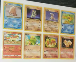 Vintage Pokemon Card Lot WOTC Piloswine Machop Cubone Psyduck LP-MP - Image 2