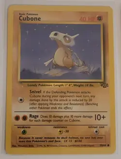 Vintage Pokemon Card Lot WOTC Cubone Dratini Starmie 1999 Unlimited & Base LP - Image 2