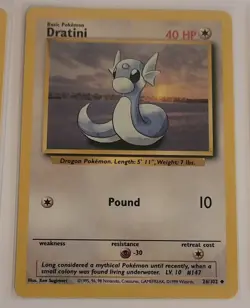 Vintage Pokemon Card Lot WOTC Cubone Dratini Starmie 1999 Unlimited & Base LP - Image 3