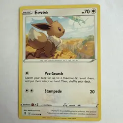 Eevee 5 Card Lot ~Cute cards~ Pokemon TCG - perfect for Eevee collectors - Image 2