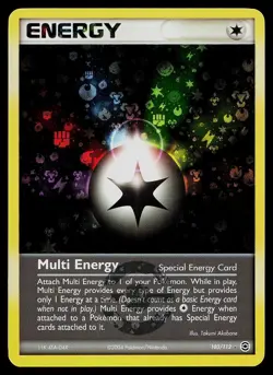 Pokemon Card - Multi Energy FireRed & LeafGreen 103/112 Reverse Holo Rare - Image 1