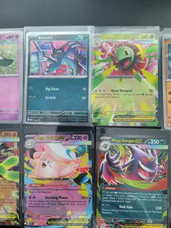POKEMON MEGA EVOLUTION PROMO (MEP) Black Star Card Lot (10) - Image 3
