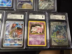 Lot Of 9 CGC graded Pokemon Cards - Image 3