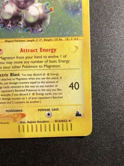 Pokemon Card Magneton H18/H32-Holo Skyridge ENG - Image 5
