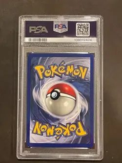 1999 Pokemon Base Set Unlimited #12 Ninetales-Holo PSA 7 Free Shipping - Image 3