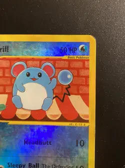 Pokemon Card-Marill -Aquapolis-HoloReverse-53/147-ENG-PL - Image 4