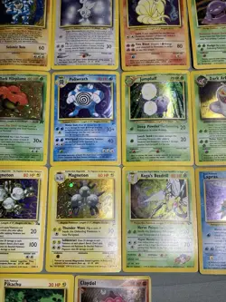 Lot Of Vintage Original Pokemon Cards (17) HP/DMG - Image 5