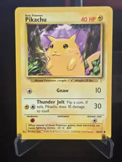 Pokemon TCG - Pikachu (E3 Stamped Promo) 58/102 - LP+ - Image 1
