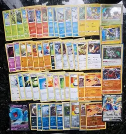 Pokemon Sword And Shield 55 Card Part Base Set - Image 1