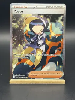 Poppy 227/197 SV03: Obsidian Flames Pokemon TCG Card - NM - Image 1