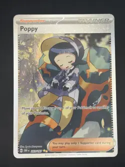 Poppy 227/197 SV03: Obsidian Flames Pokemon TCG Card - NM - Image 3