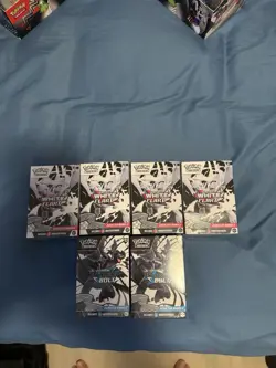 6x Pokemon White Flare & Black Bolt Booster Bundles Factory Sealed - Image 1