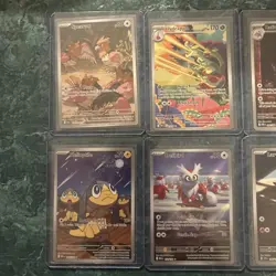 Pokemon TCG 10 Card Mixed Lot of Illustration Rare Cards NM/M - Image 1