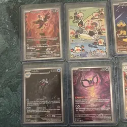 Pokemon TCG Mixed Card Lot of 6 Illustrations Rare Cards Holo - Image 1