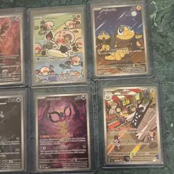 Pokemon TCG Mixed Card Lot of 6 Illustrations Rare Cards Holo - Image 2
