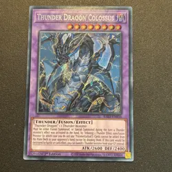 YuGiOh Quarter Century Bonanza Thunder Dragon Colossus (Secret Rare) RA03-EN036 - Image 1