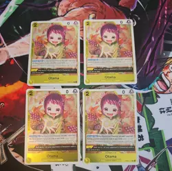 Otama PRB02-016 R 4x Playset One Piece TCG Card Game Near Mint - Image 1