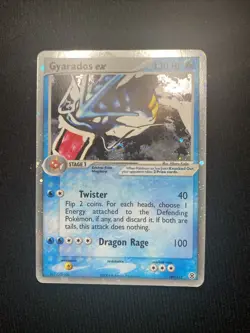Pokemon Gyarados EX TCG Holo Card FireRed LeafGreen 109/112 - Image 1