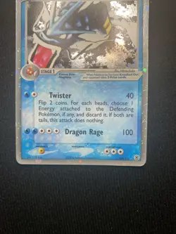 Pokemon Gyarados EX TCG Holo Card FireRed LeafGreen 109/112 - Image 3