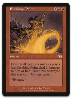 Breaking Point #81 (NM) Judgment JUD Magic MTG - Image 1